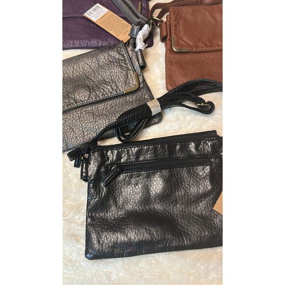 Soft Vegan Leather Crossbody Flap Opening Listing is for 1 item only - Picture 9 of 11